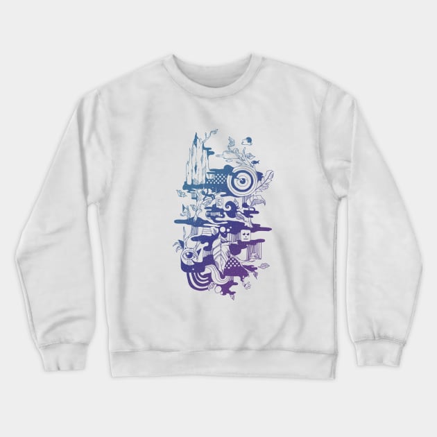 Dreamscape Crewneck Sweatshirt by normanduenas